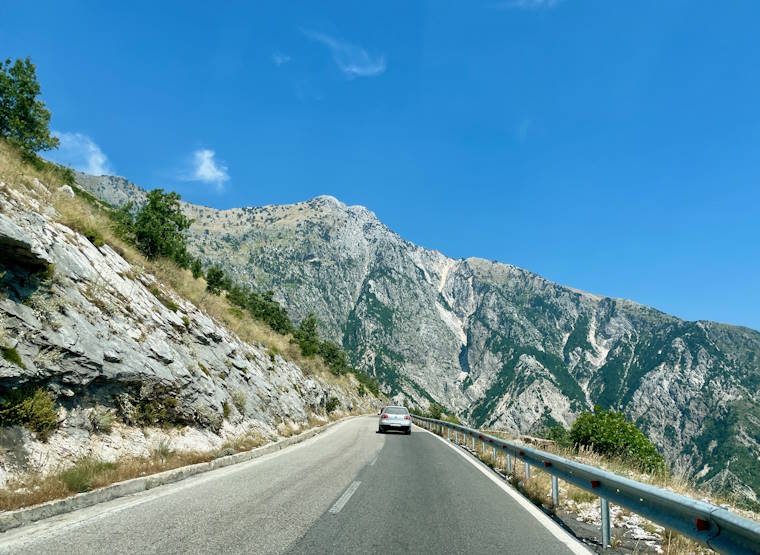 Llogara Pass Albanien