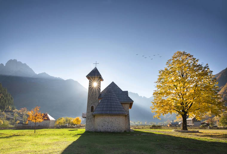 Theth, Albanien