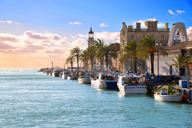 Le Grau du roi in Camargue 