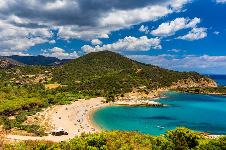 Spaggia di Chia, Sardinien