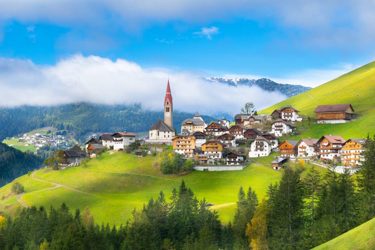 Dorf in Südtirol